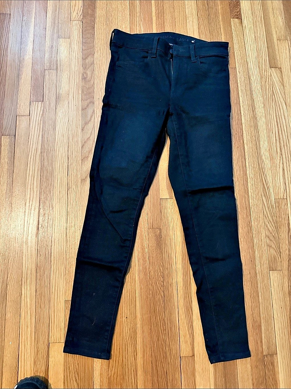 American Eagle Outfitters Skinny Jeans in Black Size 6